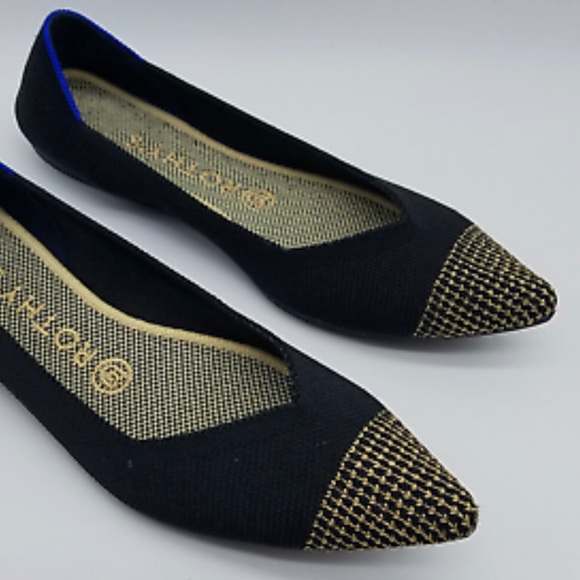 Rothy’s licorice with metallic point, 8.5 - Picture 14 of 14